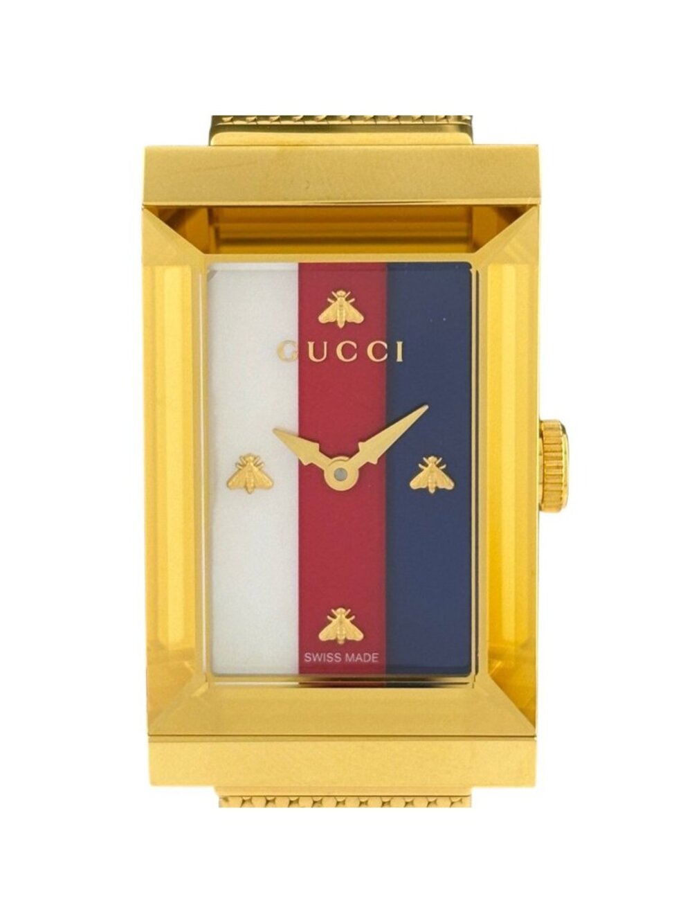 Gucci Frame 147.4 Watch SS Quartz Multicolor - Picture 1 of 4